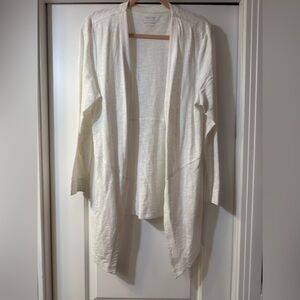 Chico’s Women's Ivory Open Cardigan